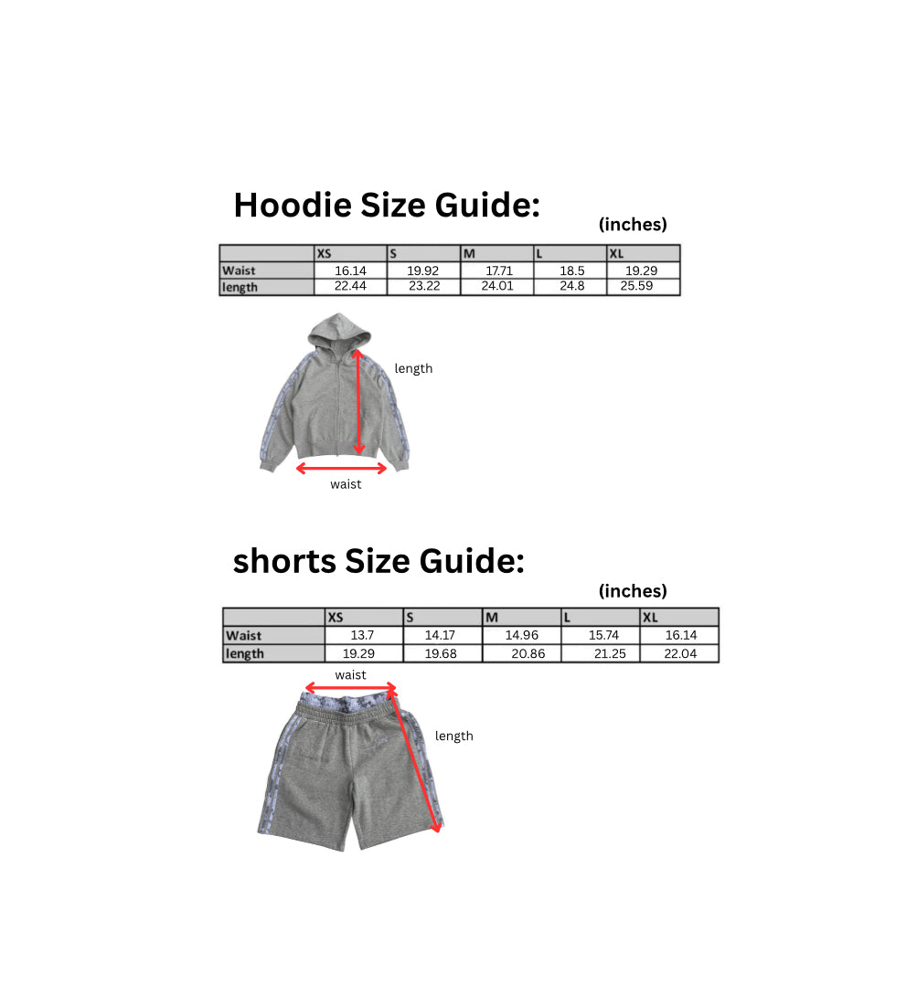 Ascent stripe shorts